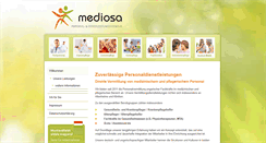 Desktop Screenshot of mediosa.de